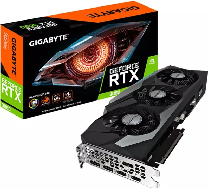 Gigabyte GV-N3090GAMING OC-24GD Grafikkort 24 GB