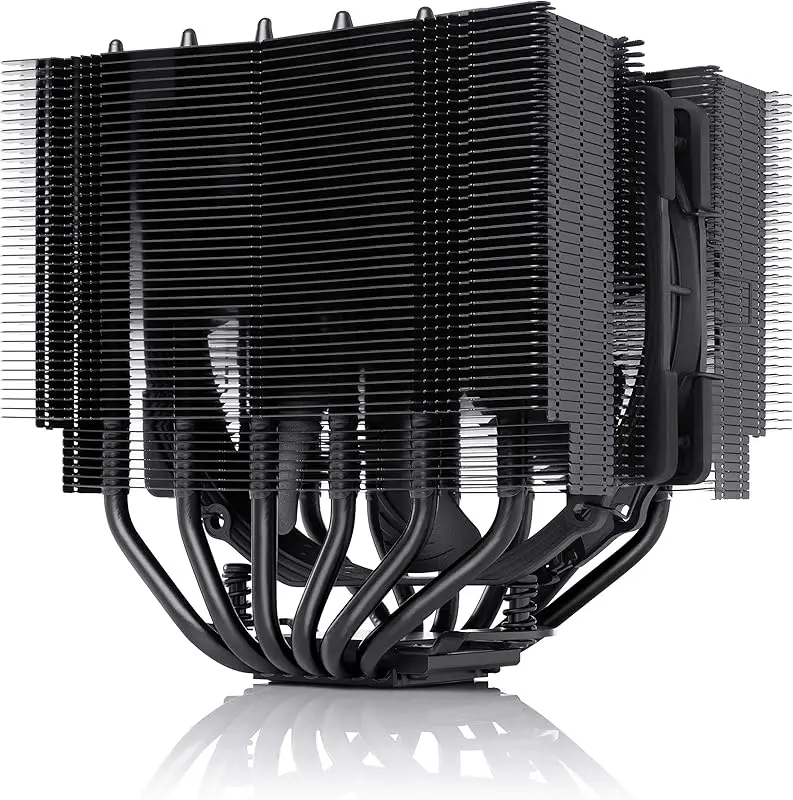Noctua NH-D15S chromax. Svart, premium dubbeltorns CPU-kylare