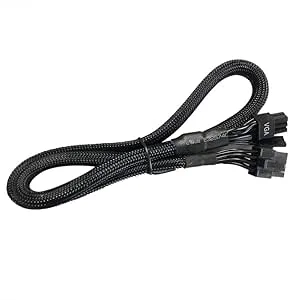 Gintai Ersättningsströmkabel Flex för EVGA 750 P2 G2 G3 för EVGA Supernova 550-1300 G2 G3 G5 18AWG 8-Pin till 8-Pin (6 + 2) PCIE VGA
