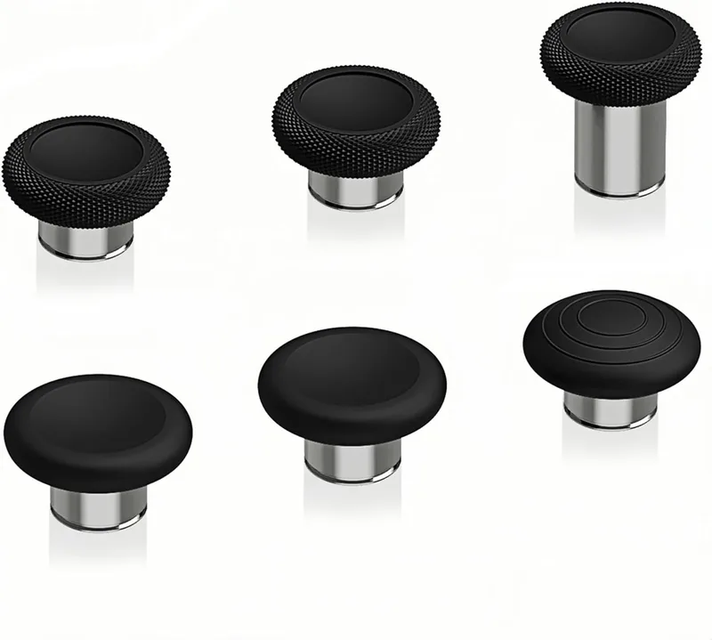 eXtremeRate 6 i 1 Metallbyte med Thumbsticks Grip