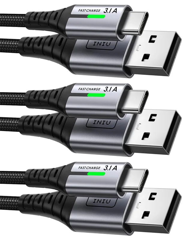 INIU USB-C Cable 3-Pack