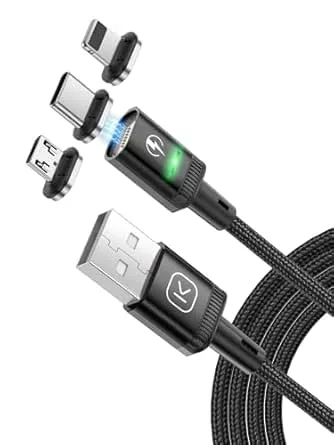 Kuulaa 3-i-1 magnetisk laddkabel
