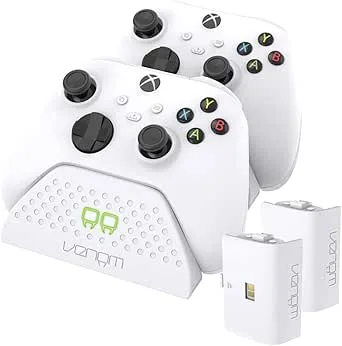 Deltaco Lladdningsstation för Dubbla Xbox Series X kontroller
