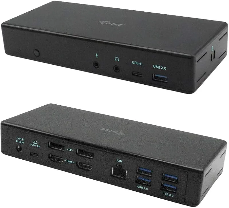 I-TEC USB-C QUATTRO DISPLAY DOCKINGSTATION MED POWER DELIV, I-TEC TILLBEHÖR