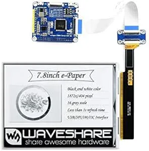 LLD Kodläsare tvådimensionell skanning LLD Waveshare 7,8 tum 1872
