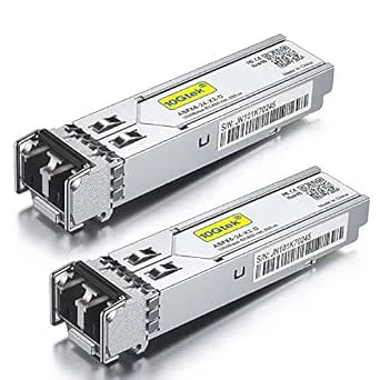 HP-ProCurve J4858A/ J4858B/ J4858C/ J4858D Compatible 1G SFP LC SX Multimode Transceiver, 1000Base-SX Mini-Gbic Module, Dual LC Connector, 850nm, 550-