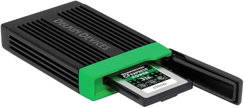Delkin DDREADER-54 USB 3.2 CFexpress Kortläsare