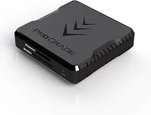 CFexpress Type A and SDXC/SDHC UHS-II Dual-Slot Card Reader