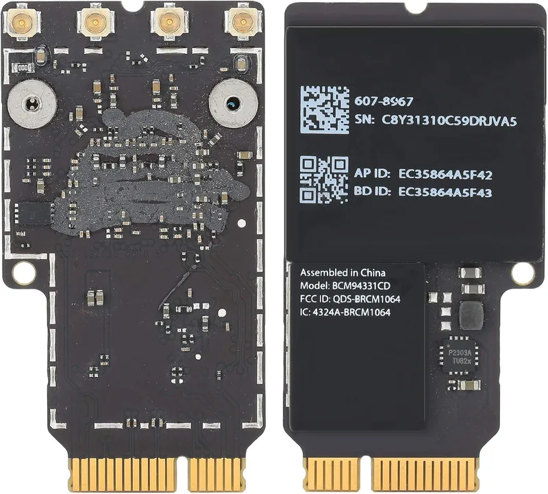 Trådlöst Nätverkskort, Broadcom BCM94331CD 802.11ac Mini PCI-E WiFi WLAN Bluetooth 4.0-Kort