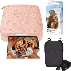 HP Sprocket Portable 5,4 x 8,2 cm direktbildsskrivare (rosa)