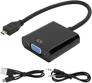 Vbestlife Micro HDMI till VGA-videoomvandlare