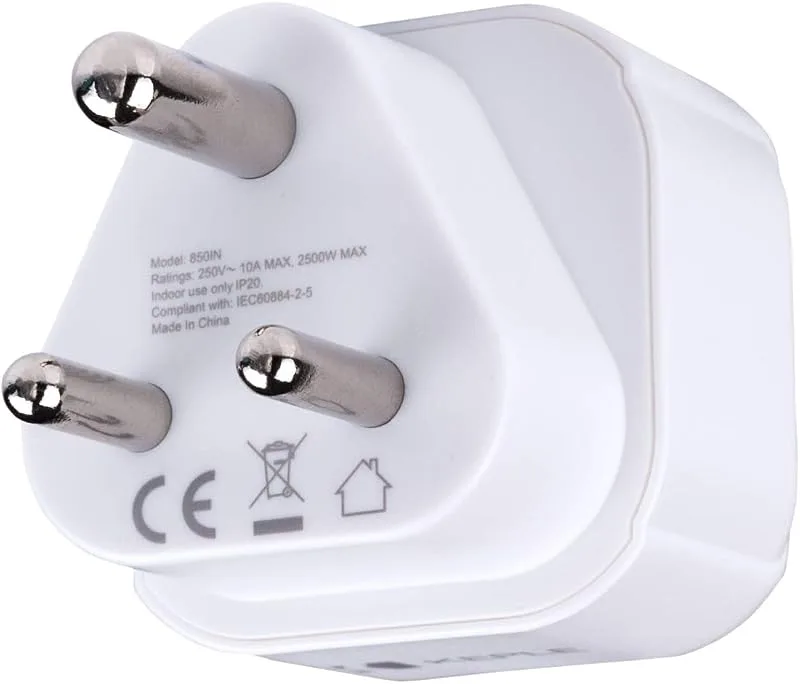 Indien Indisk Indien Adapter Plug