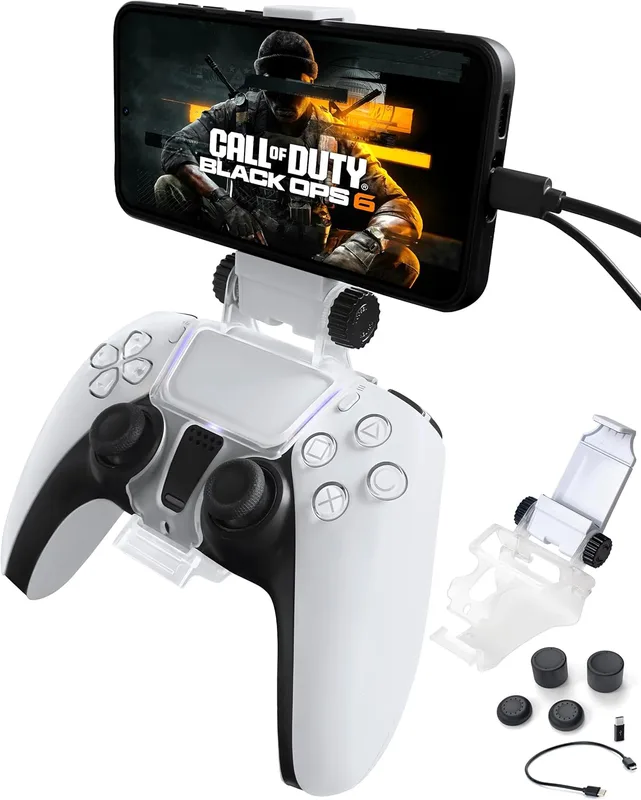 PS5-styrenhet telefonmonteringsklämma