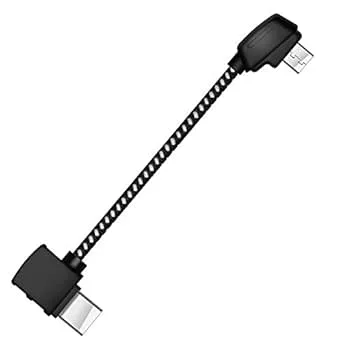9,4 cm Micro AB till USB C-fjärrkontrollkabel för DJI Mini SE