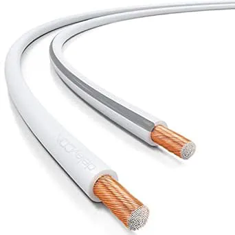 deleyCON 10m Högtalarkabel Boxkabel 2x 2,5mm²
