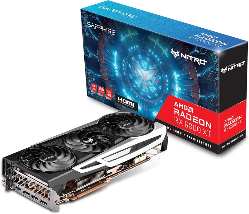 SAPPHIRE NITRO+ AMD Radeon™ RX 6800 XT OC spelgrafikkort med 16GB GDDR6