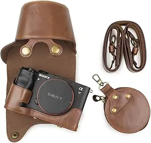 Sony a7C läderöverdrag för halva kroppen