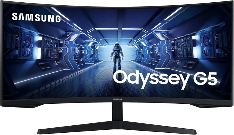Samsung Odyssey G5 LC34G55TWWRXEN 34" Skärm