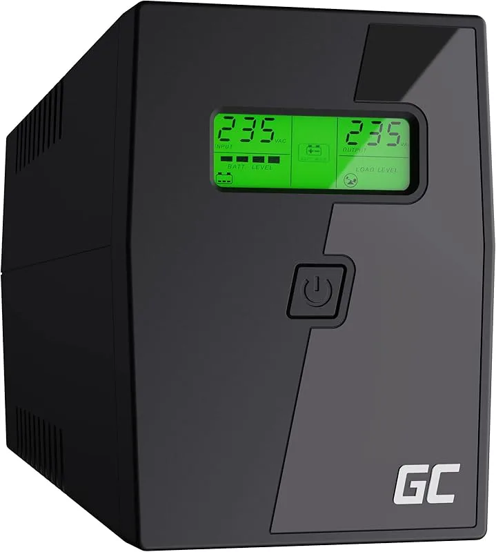 Green Cell Avbrottsfri Strömförsörjning UPS 600VA 360W Power Proof