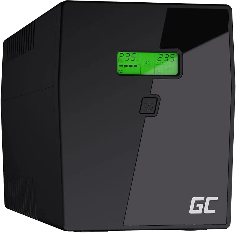 Green Cell Avbrottsfri Strömförsörjning UPS 2000VA 1400W Power Proof