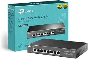 TP-Link Unmanaged 8-Port 2.5G Multi-Gigabit Desktop Switch