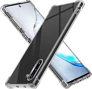 ivoler Klart silikonfodral för Samsung Galaxy Note 10