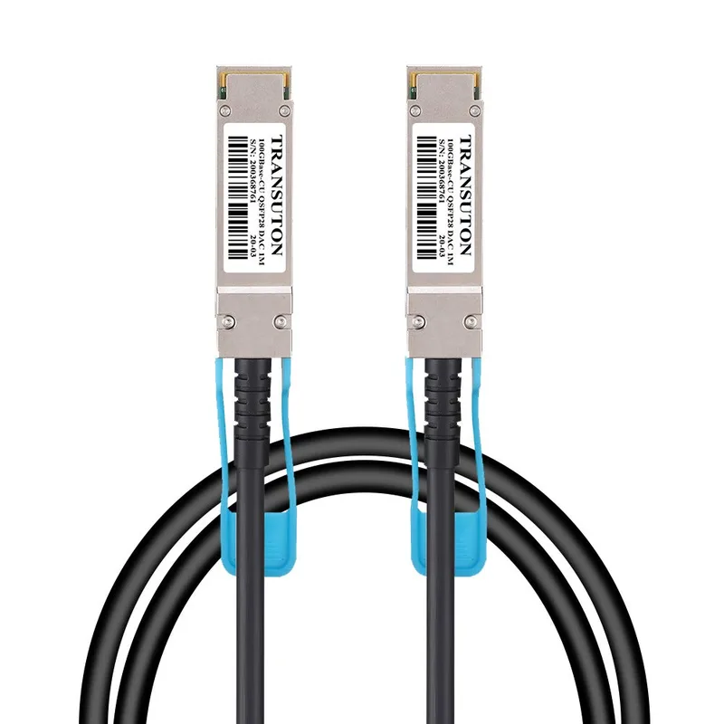 TRANSUTON 100G QSFP28 DAC-kabel 1 m