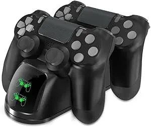 INF Dubbel laddstation kompatibel för två PS4/PS4