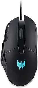 Predator Cestus 315 spelmus (6 500 DPI, 100 IPS-spårning, 6 programmerbara knappar, 1 ms svarstid, RGB-belysning