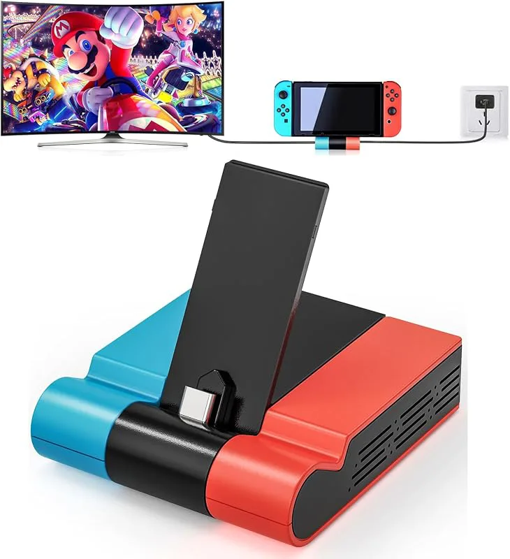 Tendak vikbar dockningsstation för Nintendo Switch/OLED-omkopplare