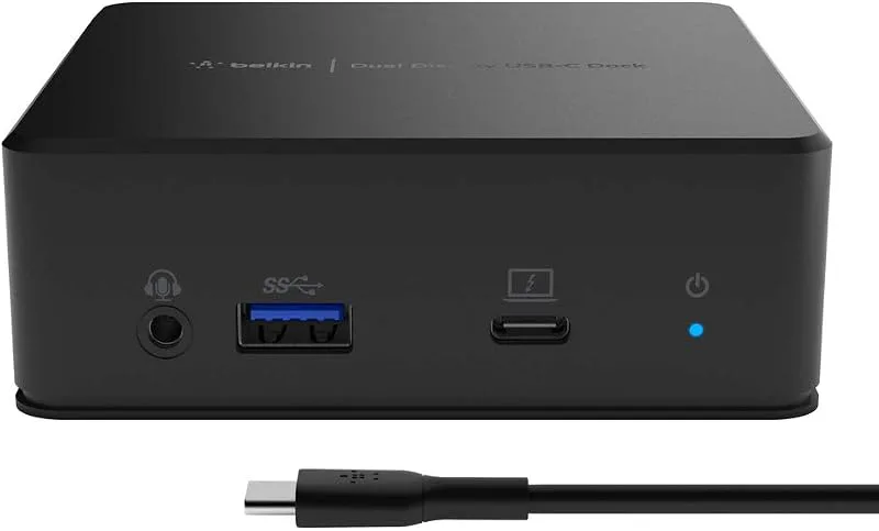 Belkin INC002VFBK USB-C till 2xHDMI 1xRJ-45 3xUSB-A Dockningsstation