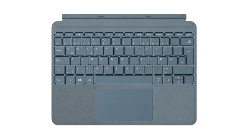 Microsoft Surface Go2 Signature Type Cover tangentbordsfodral, blå
