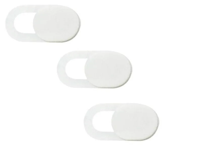 Justjack webbkameraskydd, 3-pack, vit