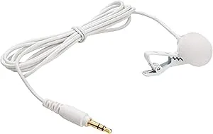 Saramonic vit 3,5 mm Lavalier med 1,25 m kabel