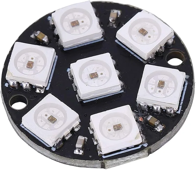 10st LED Driver Driver Board Round Inbyggd färg LED Ring Lamp