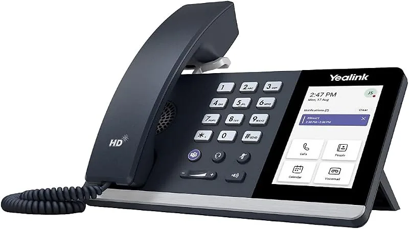 Yealink MP54 IP-telefon – med sladd – skrivbord – klassisk grå