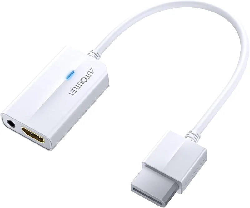 AUTOUTLET Wii Adapter till HDMI-omvandlare
