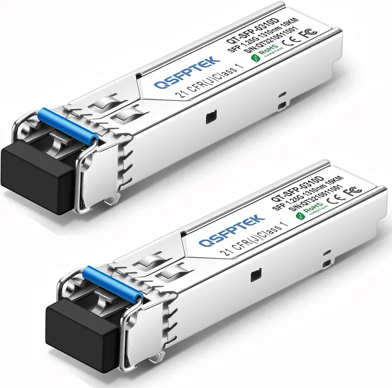 QSFPTEK 2Pack 1000BASE-LX/LH Gigabit SFP-modul