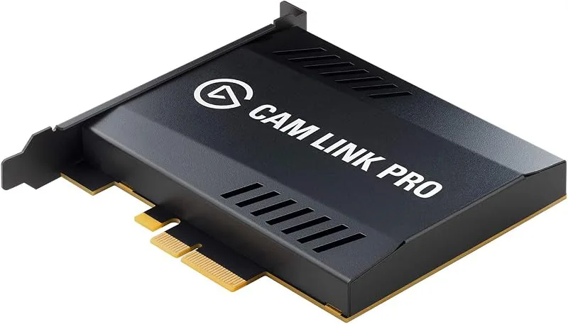 Elgato Cam Link Pro, internt kamerainsamlingskort med 4 HDMI-ingångar, strömma och spela in 1080p60 eller 4K30 för video