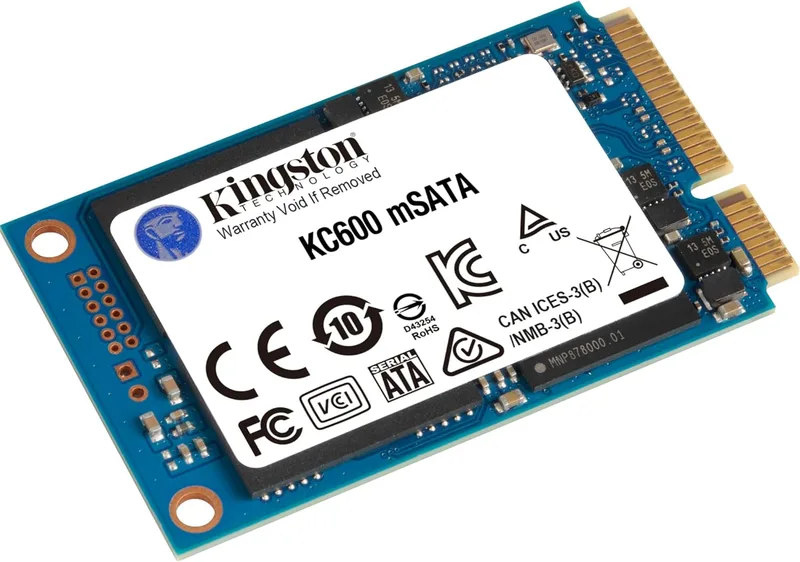 Kingston KC600 SSD 1024GB SATA3 mSATA