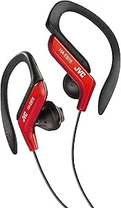 JVC HA-EB75-RN-U sporthörlurar med justerbar krok. 5-lägesjustering,
