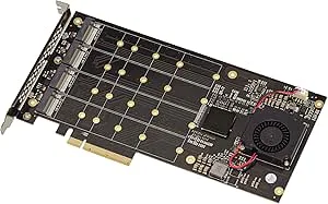 KALEA-INFORMATIQUE M2 PCIe 3.0 x8 kontrollkort