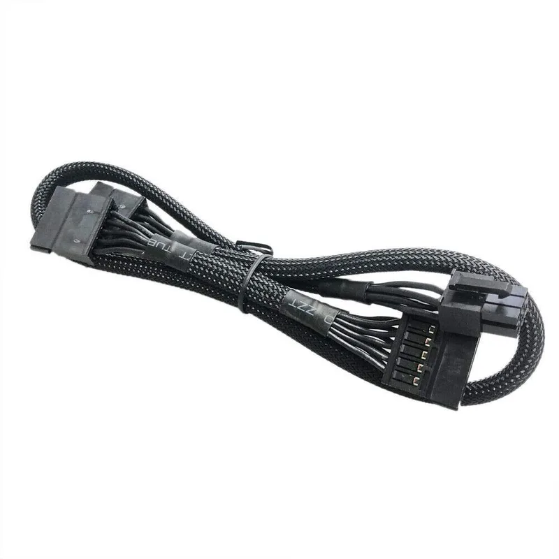 ZAHARA 6stifts SATAströmkabel till 3 x för EVGA Supernova 450850 G2 B3 G3 G5 P2 B2