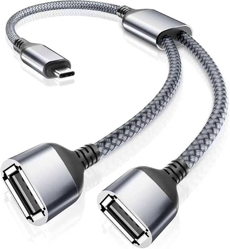 Ruxely USB-C to Dual USB A 2.6 Female