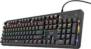 Trust Gaming GXT 863 Mazz franskt AZERTY mekaniskt tangentbord