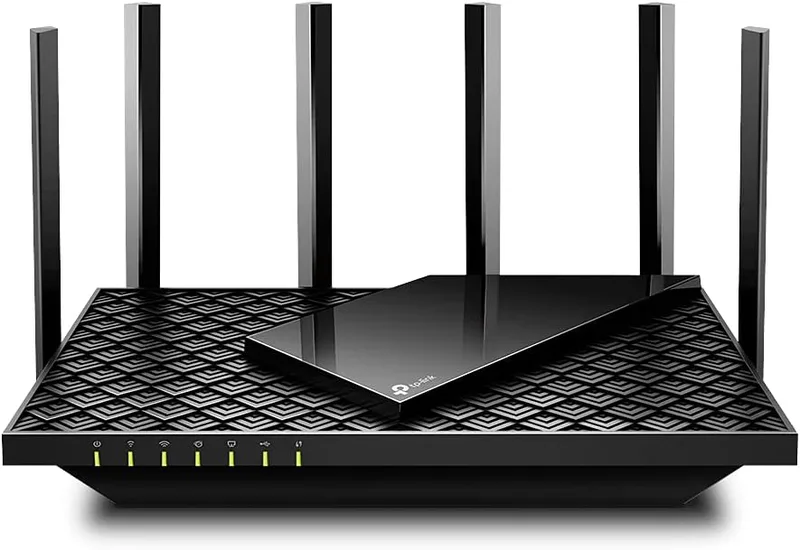 TP-Link AX5400 Dual-Band Gigabit Wi-Fi 6 Router, WiFi Speed up to 5400 Mbps, 4×Gbps LAN Ports, Connect 200+ Devices, Ideal for Gaming Xbox/PS4/Steam&4K/8K, with OneMeshand HomeShield (Archer AX73)