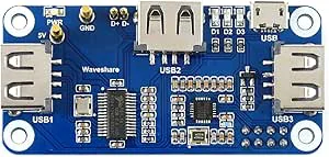 Waveshare PoE Ethernet/USB HUB HAT for Raspberry