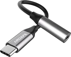 ANDAPA USB-C till 3.5mm Adapter