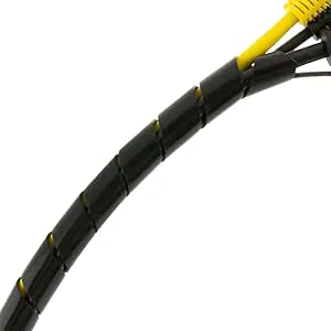 SeKi Spiralband 1,5–10 mm 5 meter svart,