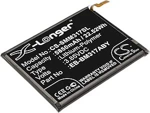 TECHTEK batterier vervangt EB-BM317ABY